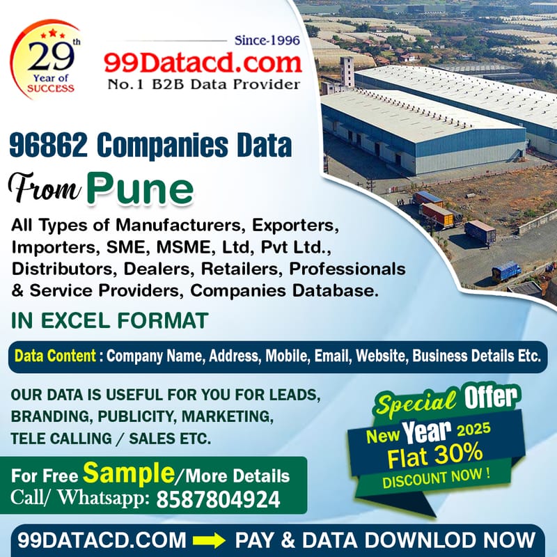 Verified list of companies in Pune
