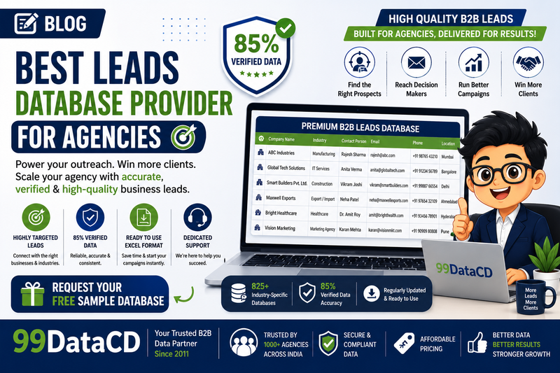 Verified Business Leads Data for Digital Marketing Agencies
