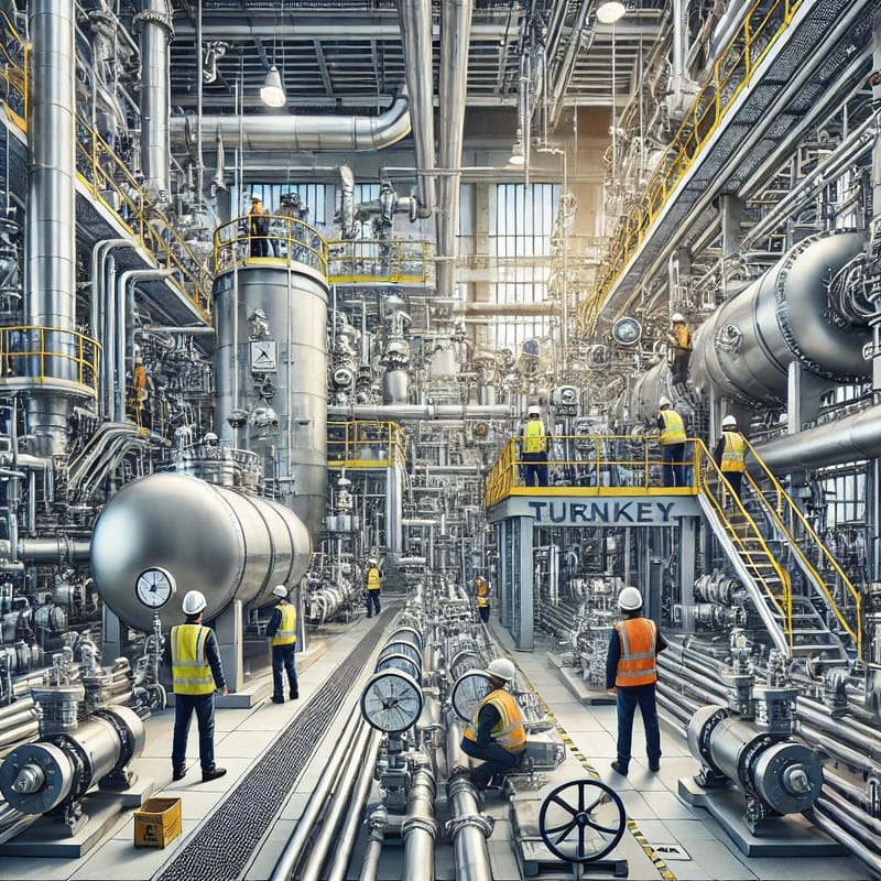TURNKEY INDUSTRIAL  PROJECTS