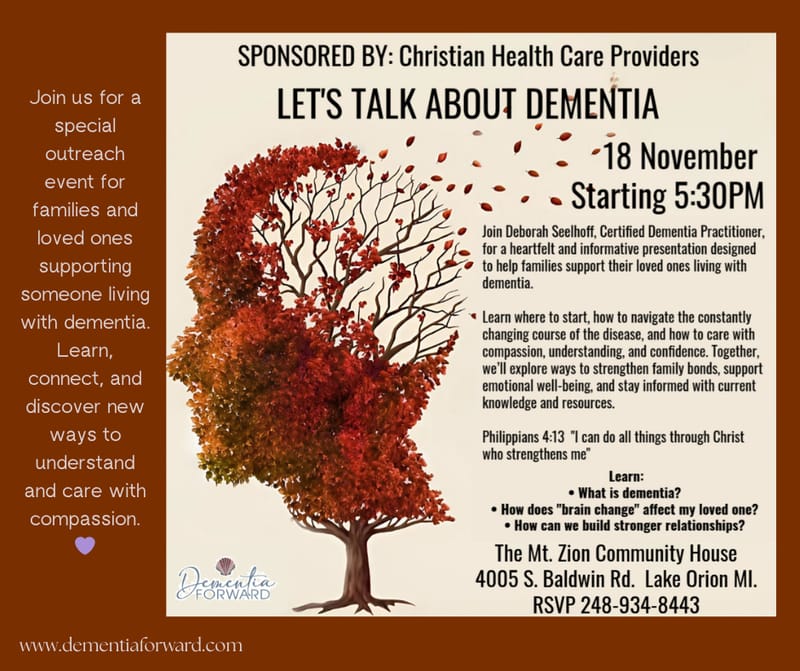 LET'S TALK ABOUT DEMENTIA