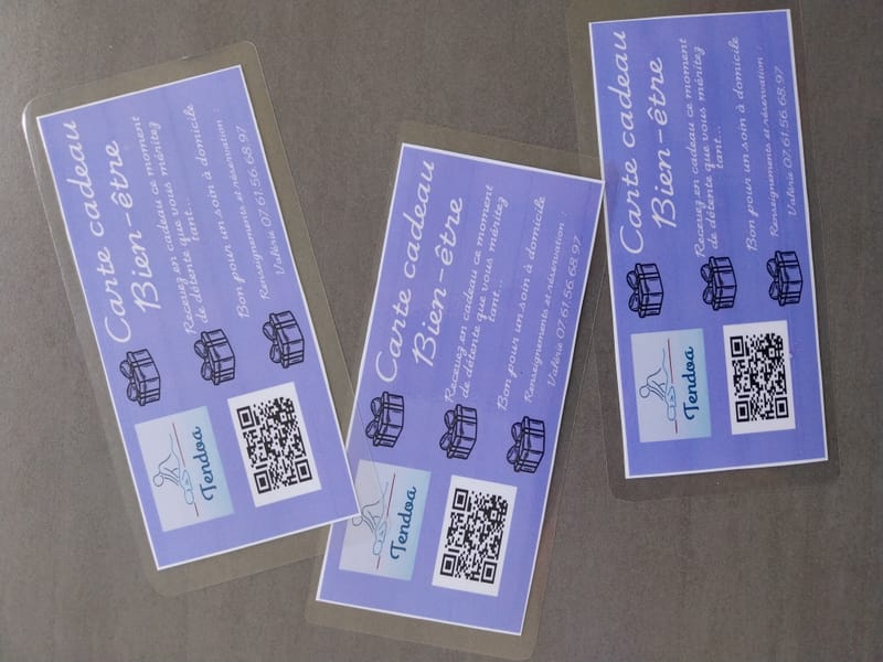 Cartes cadeaux