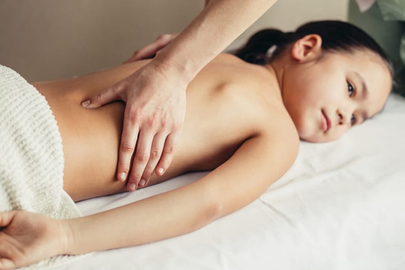Massage enfant