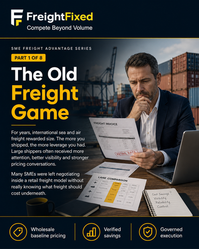 FreightFixed — Compete Beyond Volume: The SME Freight Advantage Series