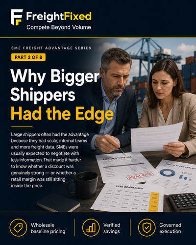 Why Bigger Shippers Had The Edge