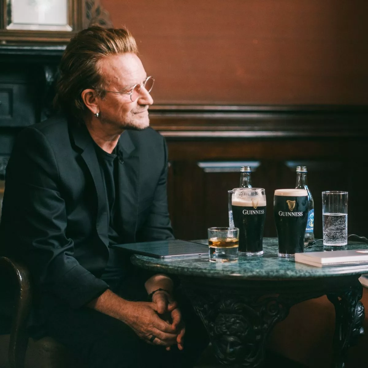 Have a pint in Bono's local pub