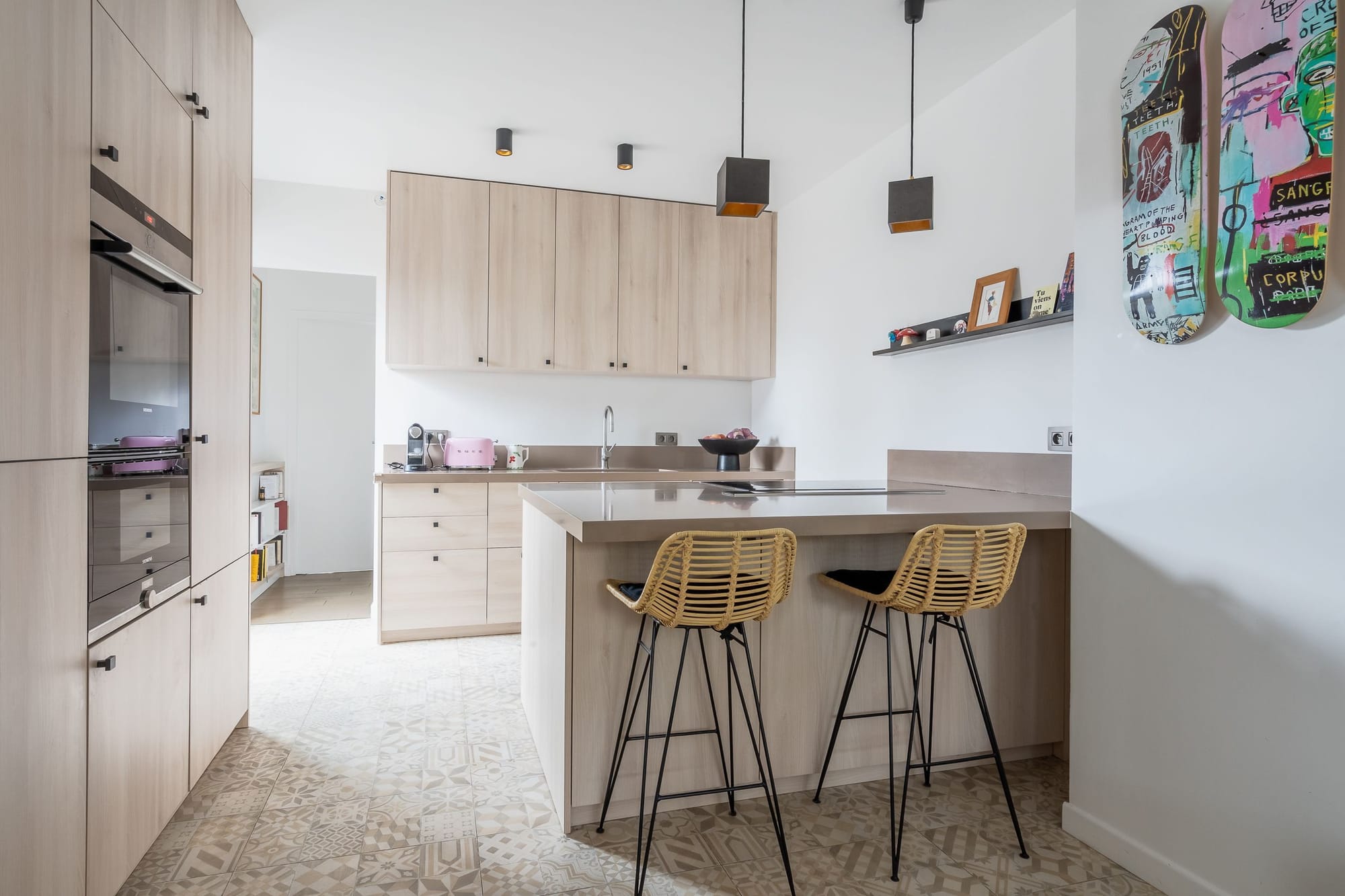 Appartement moderne avec terrasse dans l'Est de Paris