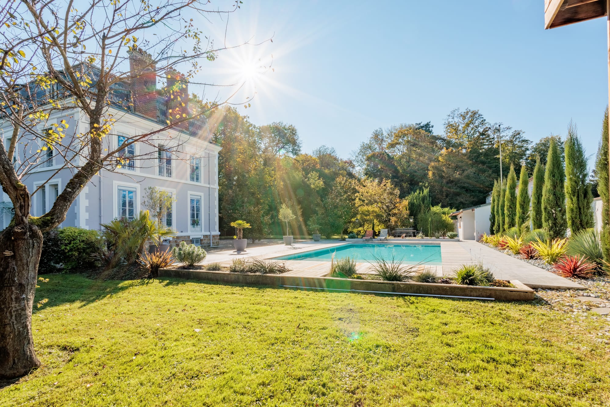 Mansart du XIX eme sur un parc de 2 hectares