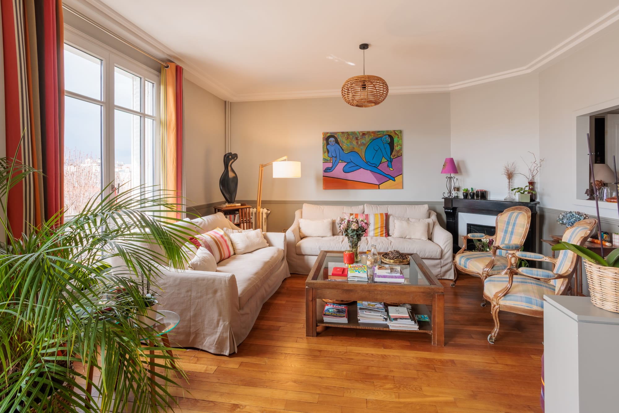 Appartement refait par architecte avec tout le charme de l'ancien à Vincennes