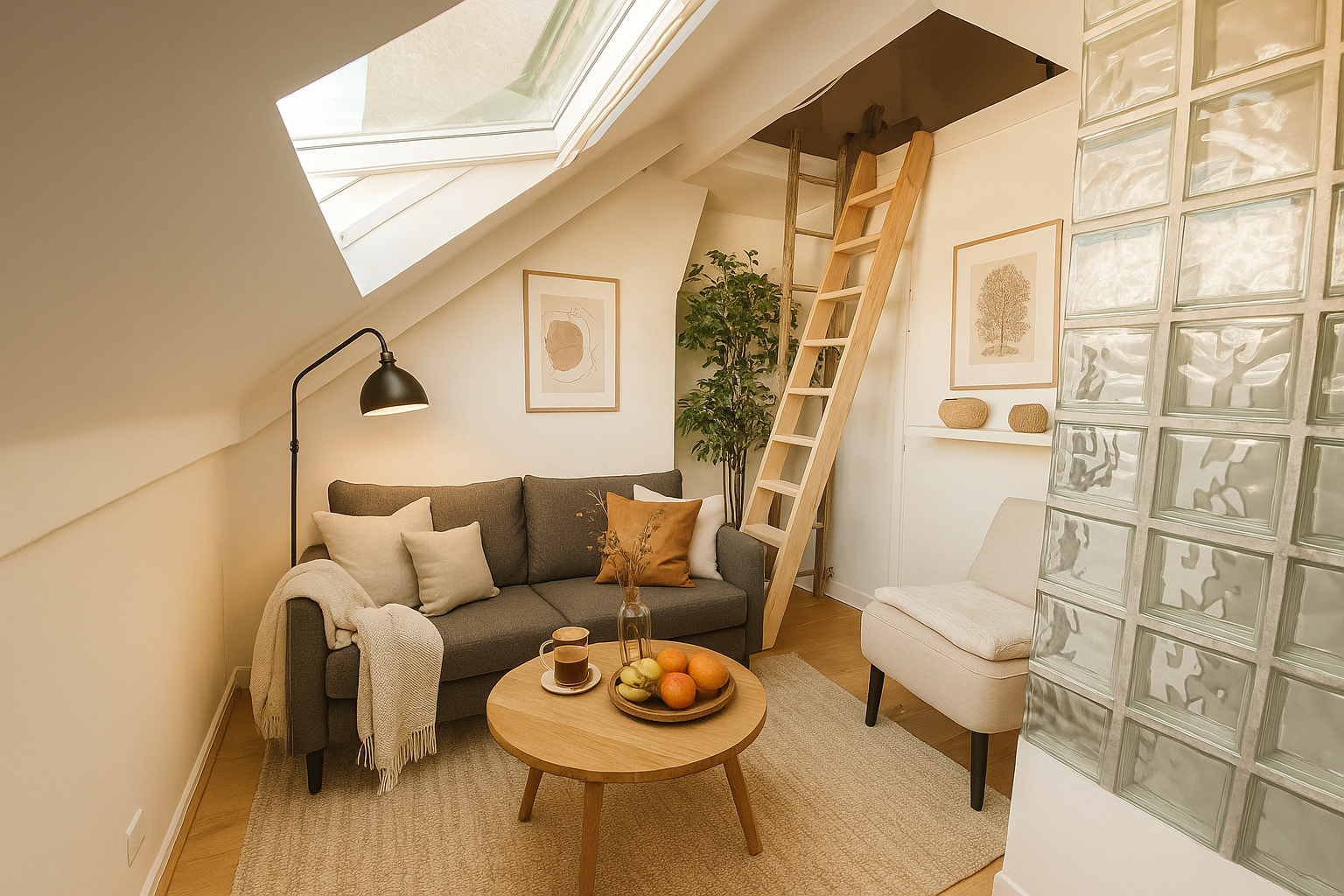 Petit appartement cosy à finir d'aménager au cœur du 9 eme