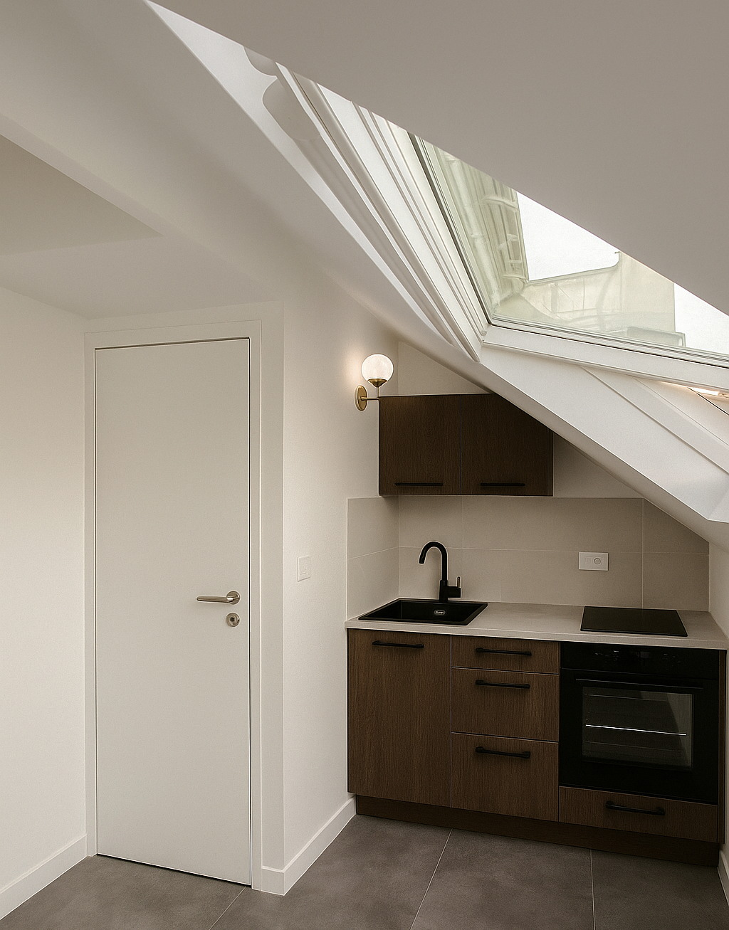 Petit appartement cosy à finir d'aménager au cœur du 9 eme