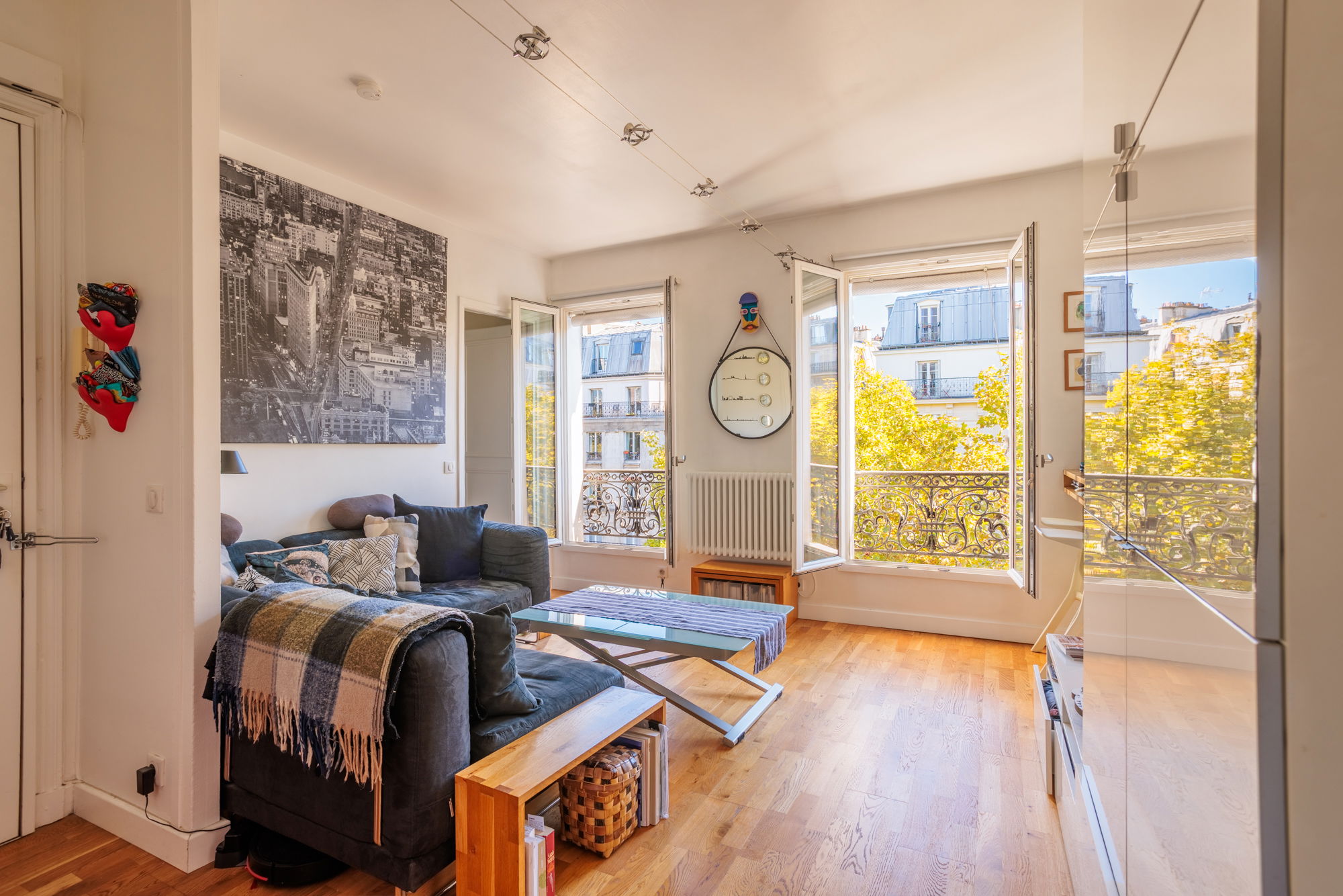 3 pièces cosy, lumineux, avec vue dégagée – À deux pas du village Faidherbe