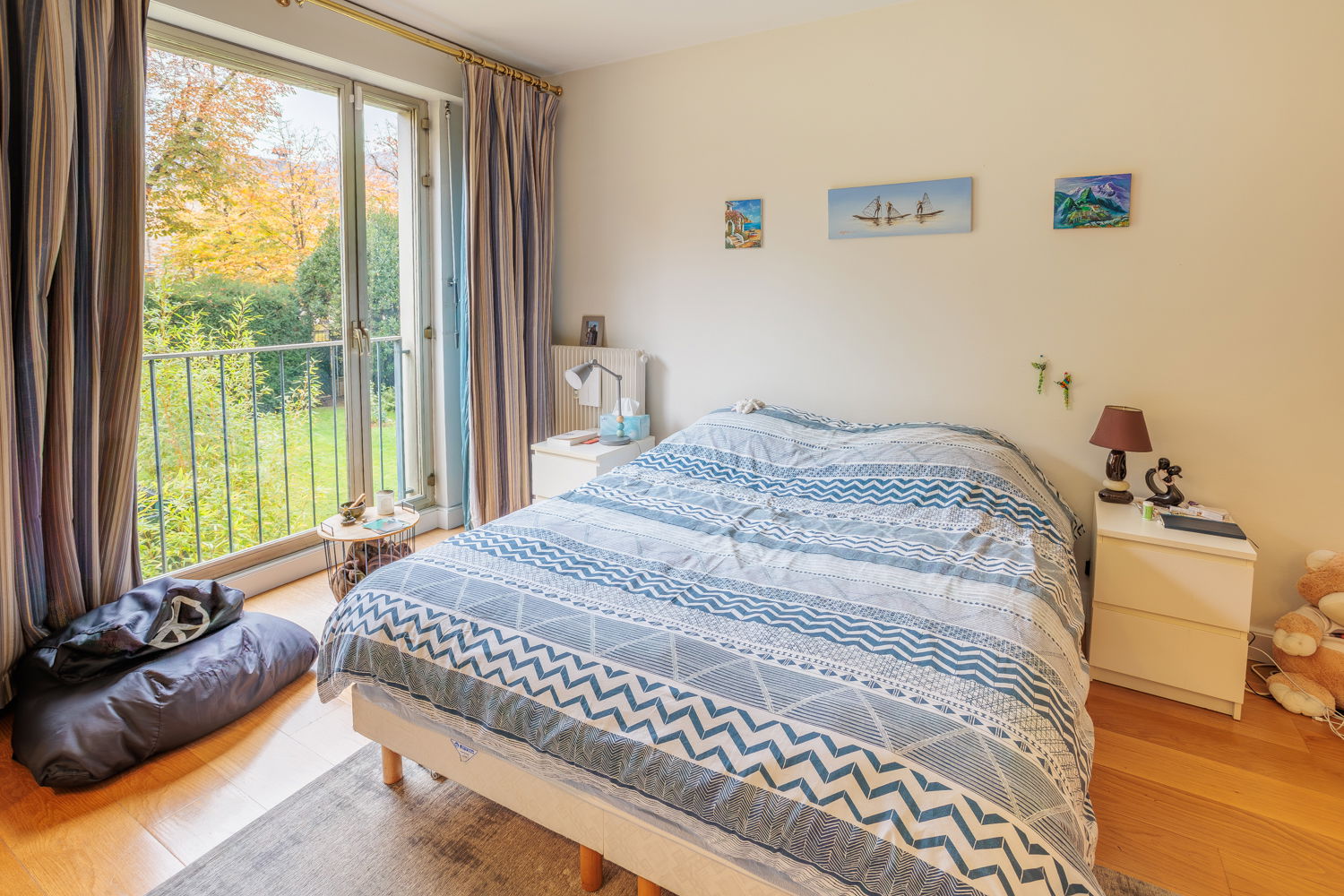 Duplex avec jardin dans le centre de Neuilly