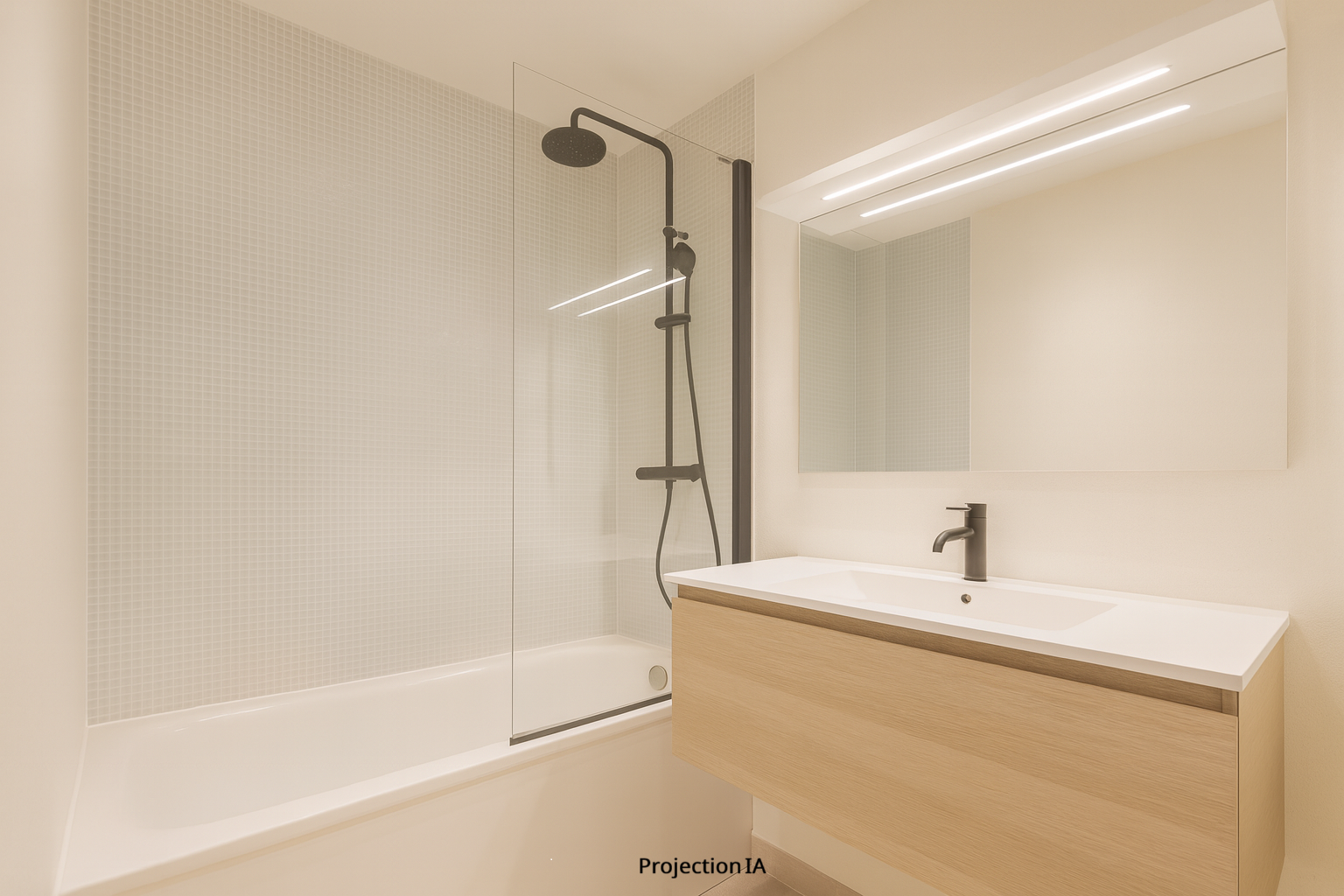 Appartement familial avec terrasse et balcon plein Sud à la lisière du 11 eme