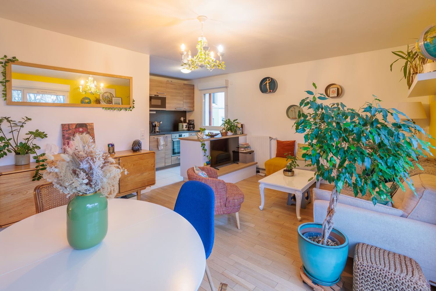 3 pièces dans un immeuble récent de haut standing