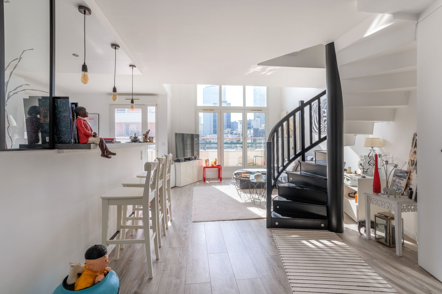 Duplex d'exception au Faubourg de l'Arche à Courbevoie