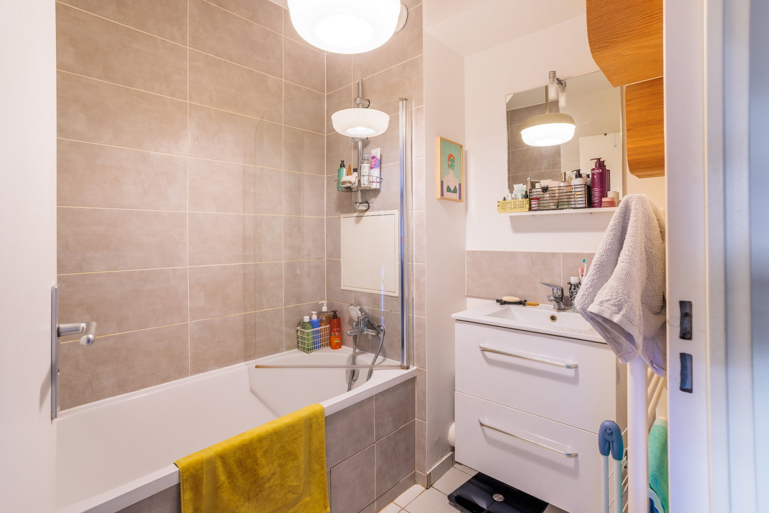 3 pièces compact avec balcon à la lisière du 11 eme