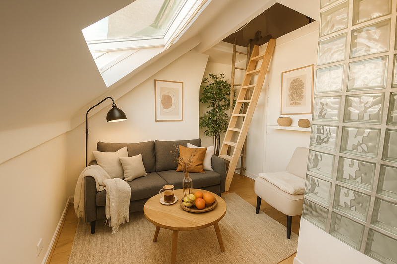 Petit appartement cosy à finir d'aménager au cœur du 9 eme