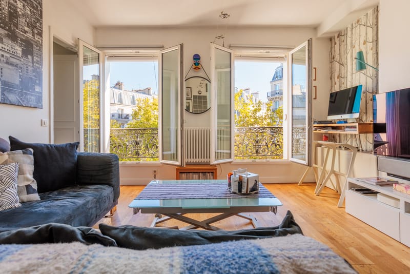 3 pièces cosy, lumineux, avec vue dégagée – À deux pas du village Faidherbe