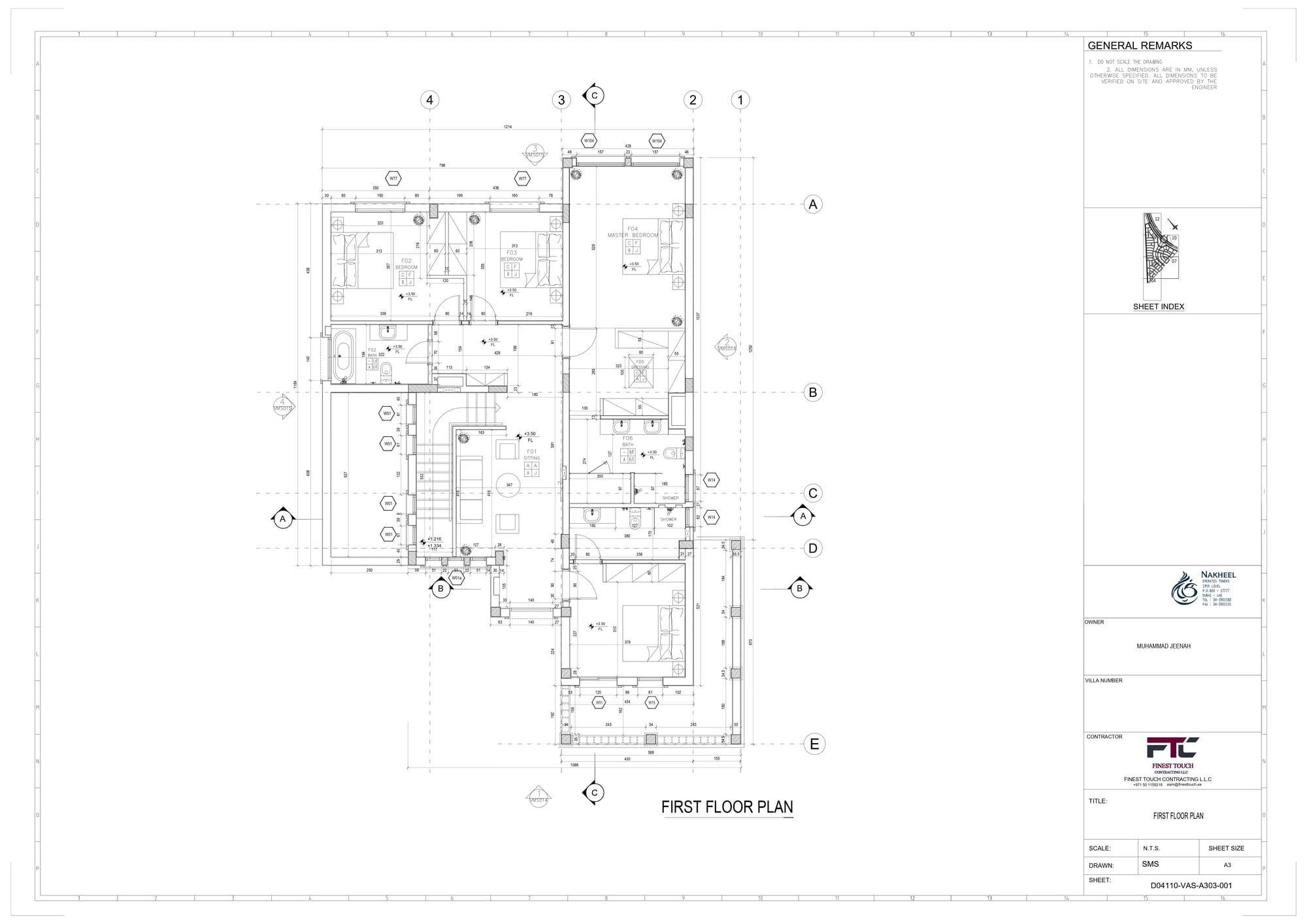 2D Room plan, Elevation  And Section  