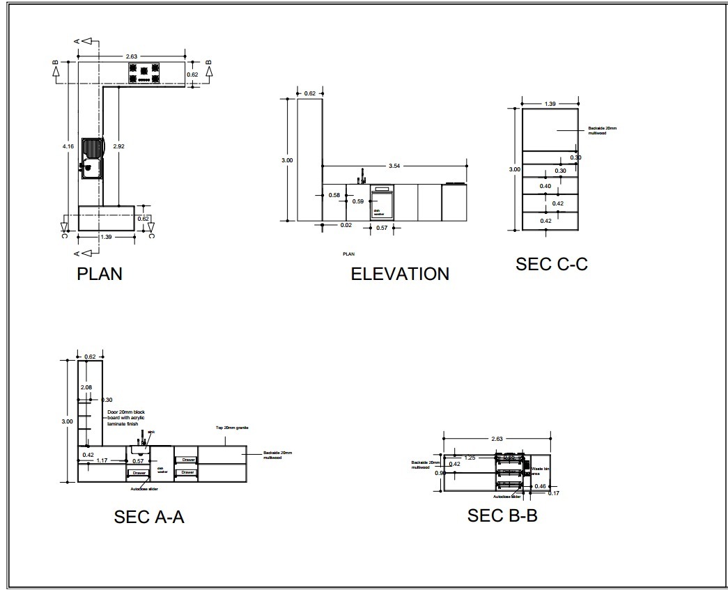 Kitchen Cabinet 