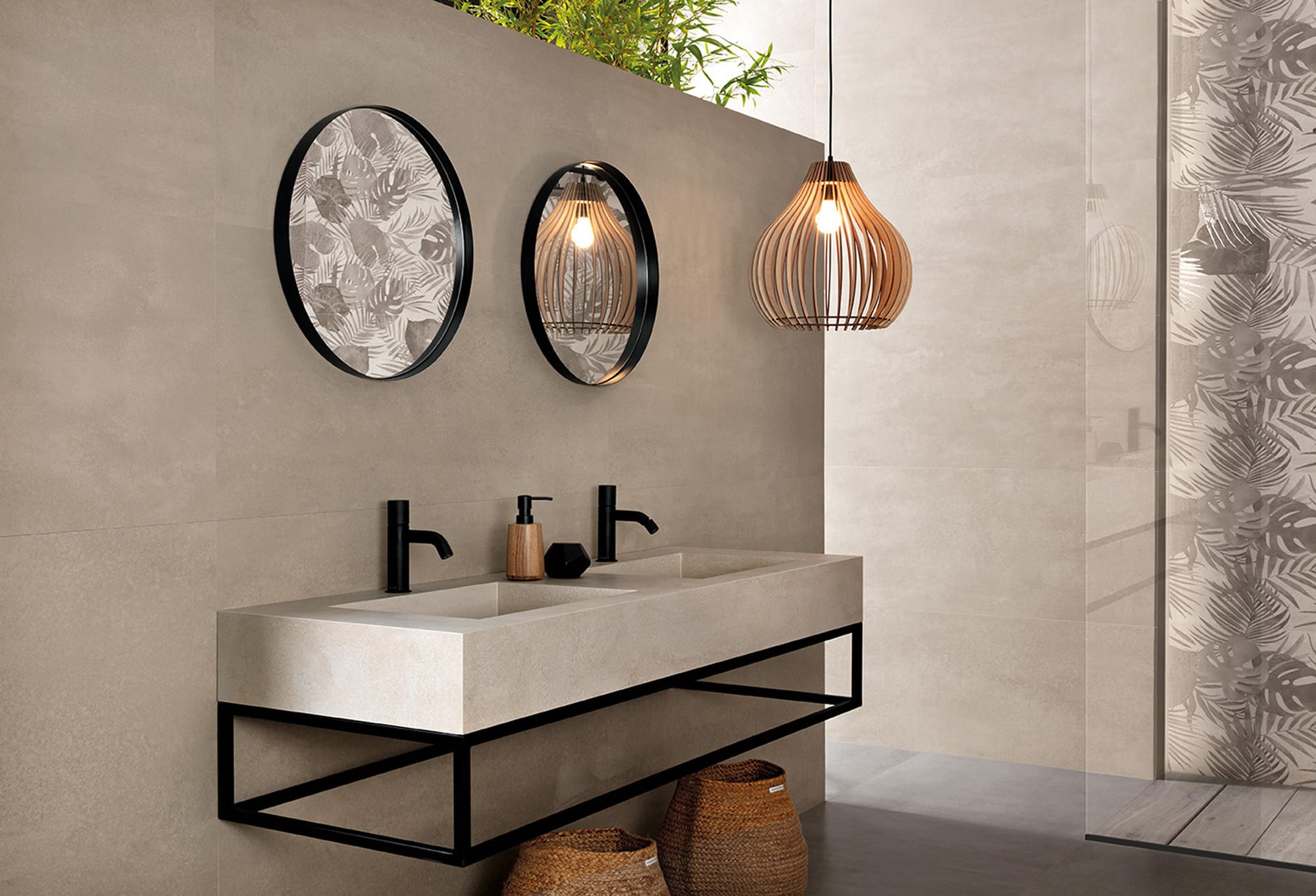 2D & 3D Bathroom Interior Design