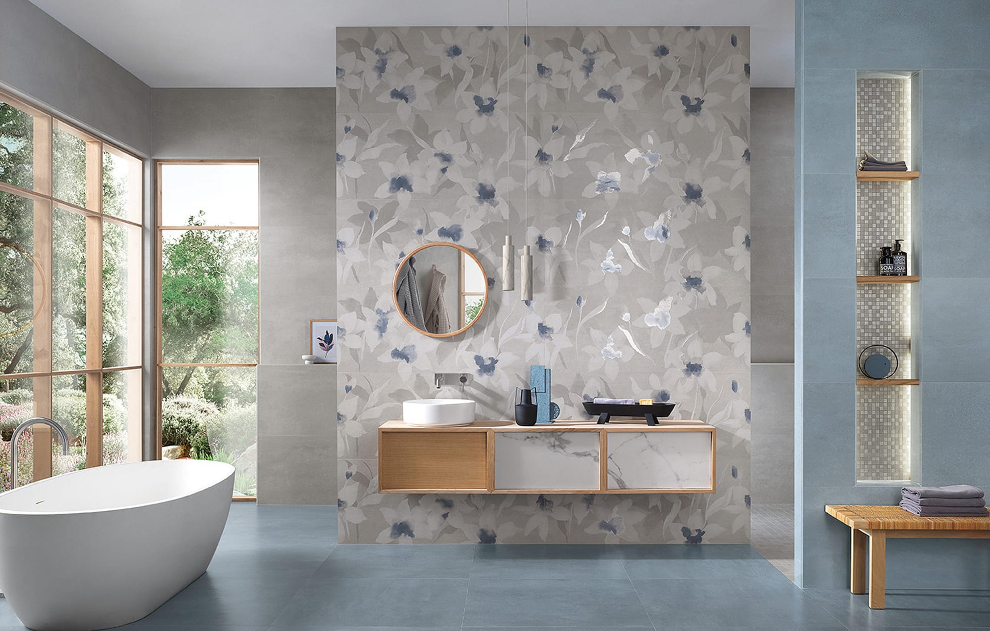 2D & 3D Bathroom Interior Design