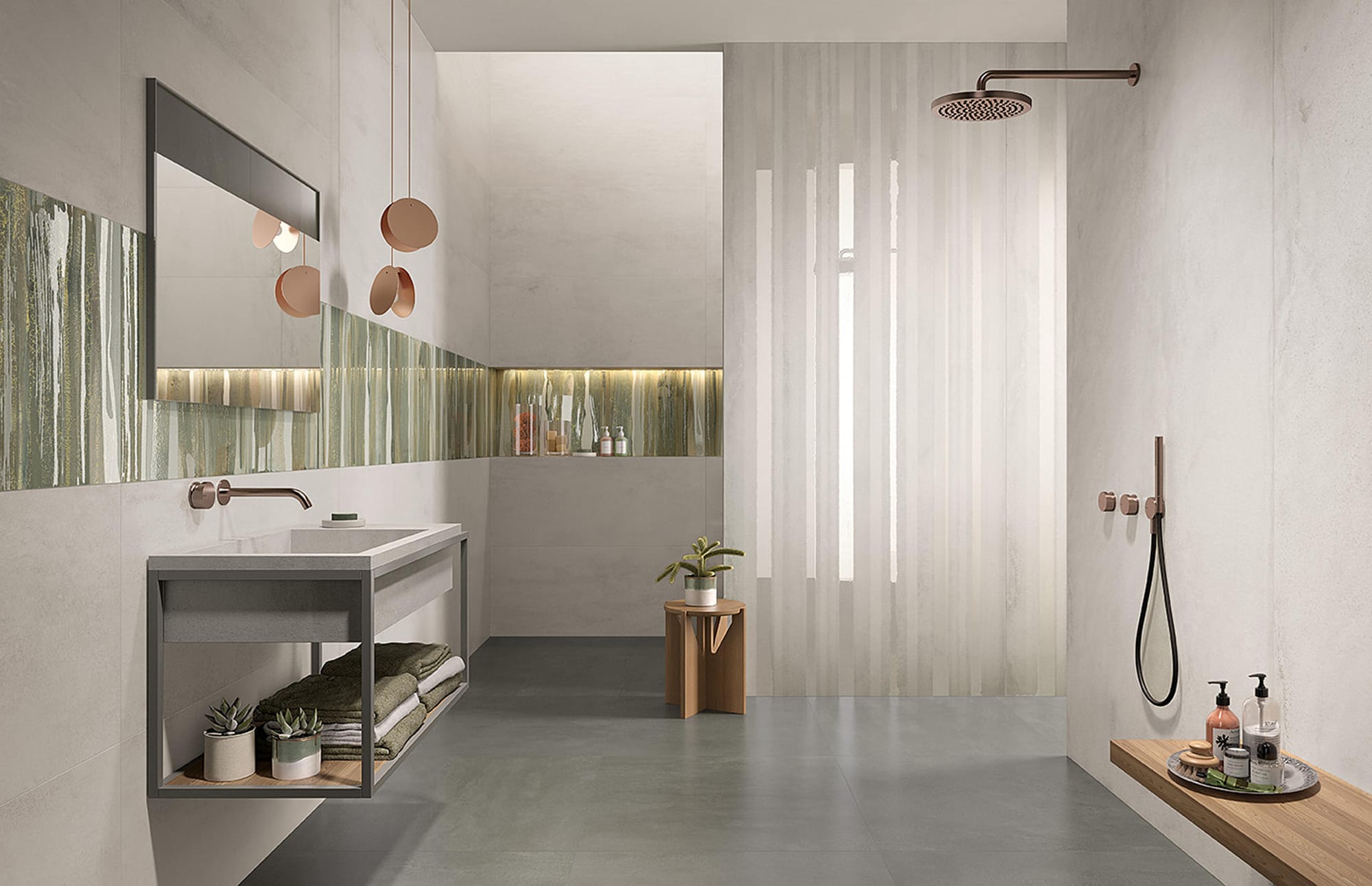 2D & 3D Bathroom Interior Design
