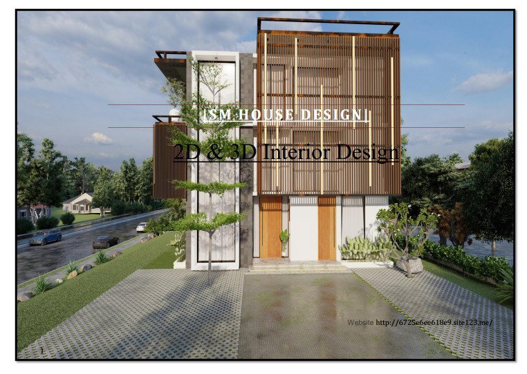 2D & 3D House Design Proposal