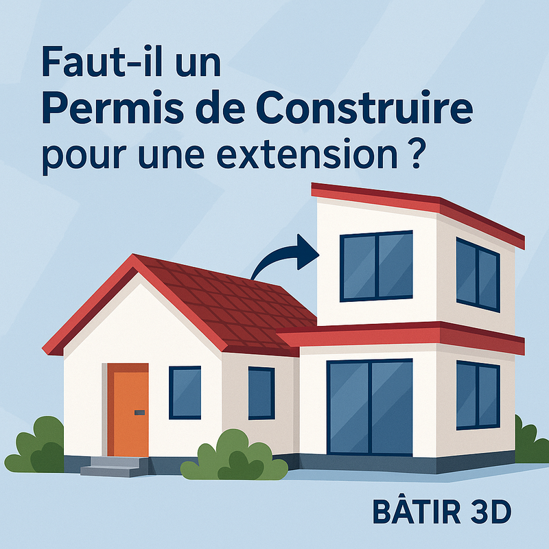 🏡 1. Faut-il un permis de construire pour une extension ?