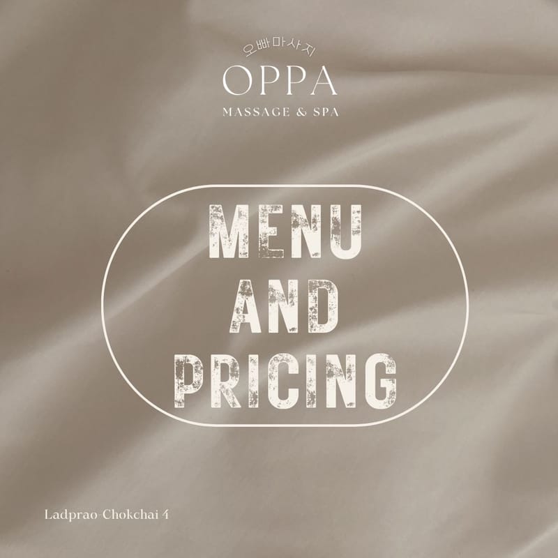MENU AND PRICING