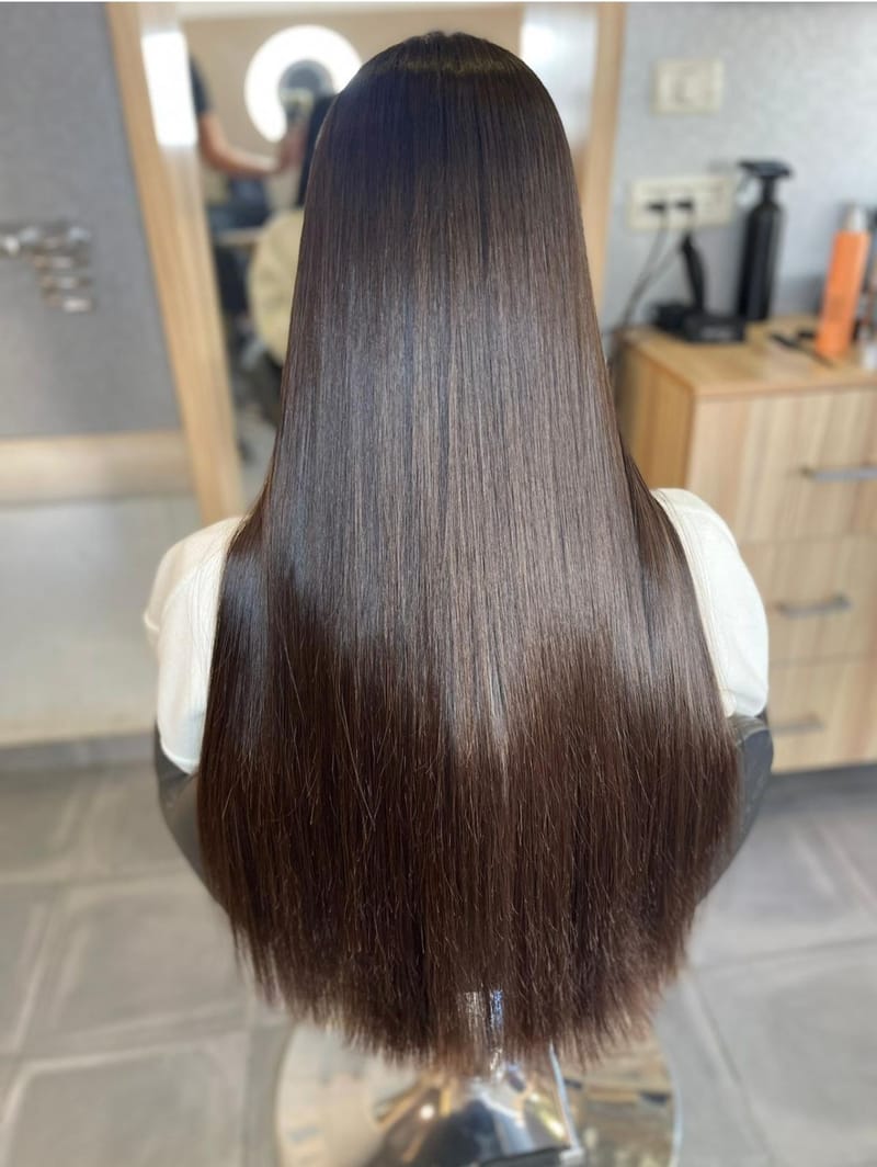 החלקה בריאה לשיער