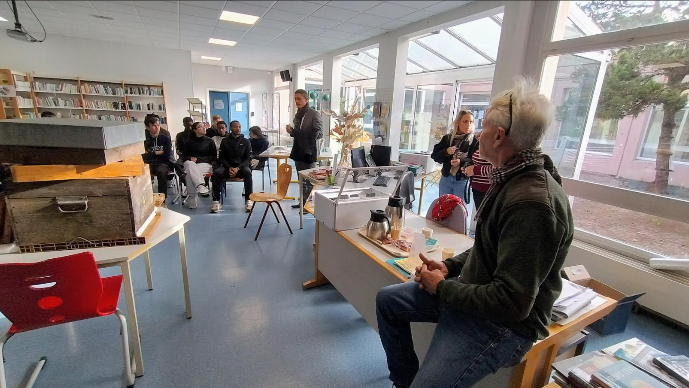 Intervention au lycée Gabriel Voisin