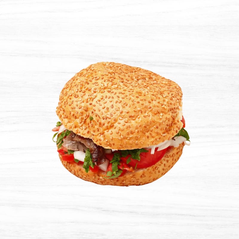 كعكة عوافي دجاج خبز برجر - Awafi chicken kakuh burger bread