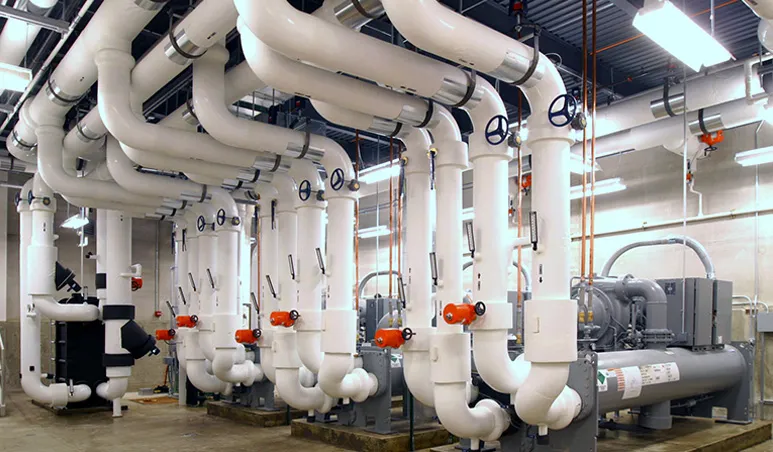 CHILLERS AND CHILLED WATER PIPELINEs