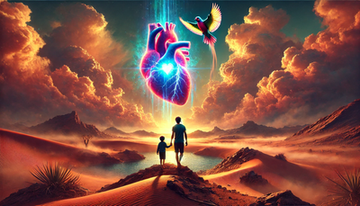 הלב האלוהי האנושי הפועם