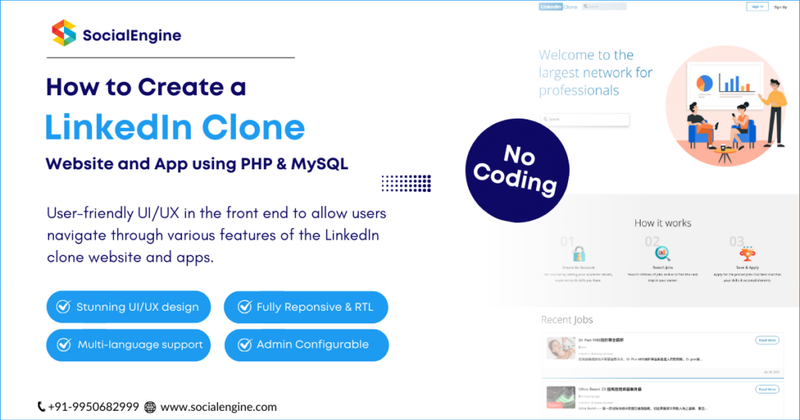 How to Create a LinkedIn Clone Website and App Using PHP and MySQL