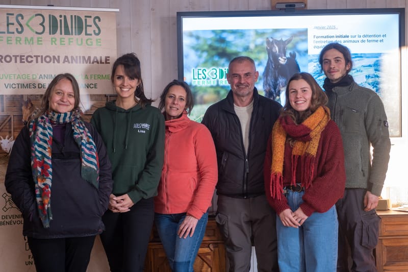 Ferme refuge les 3 Dindes