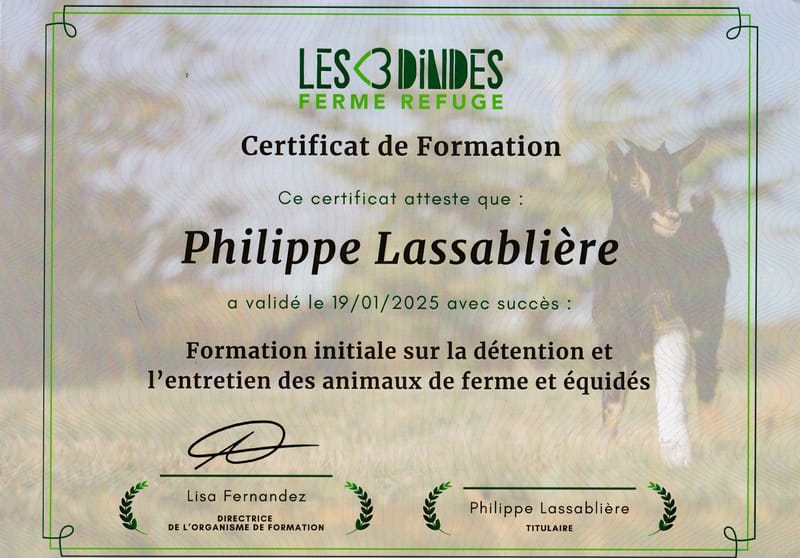 Ferme refuge les 3 Dindes