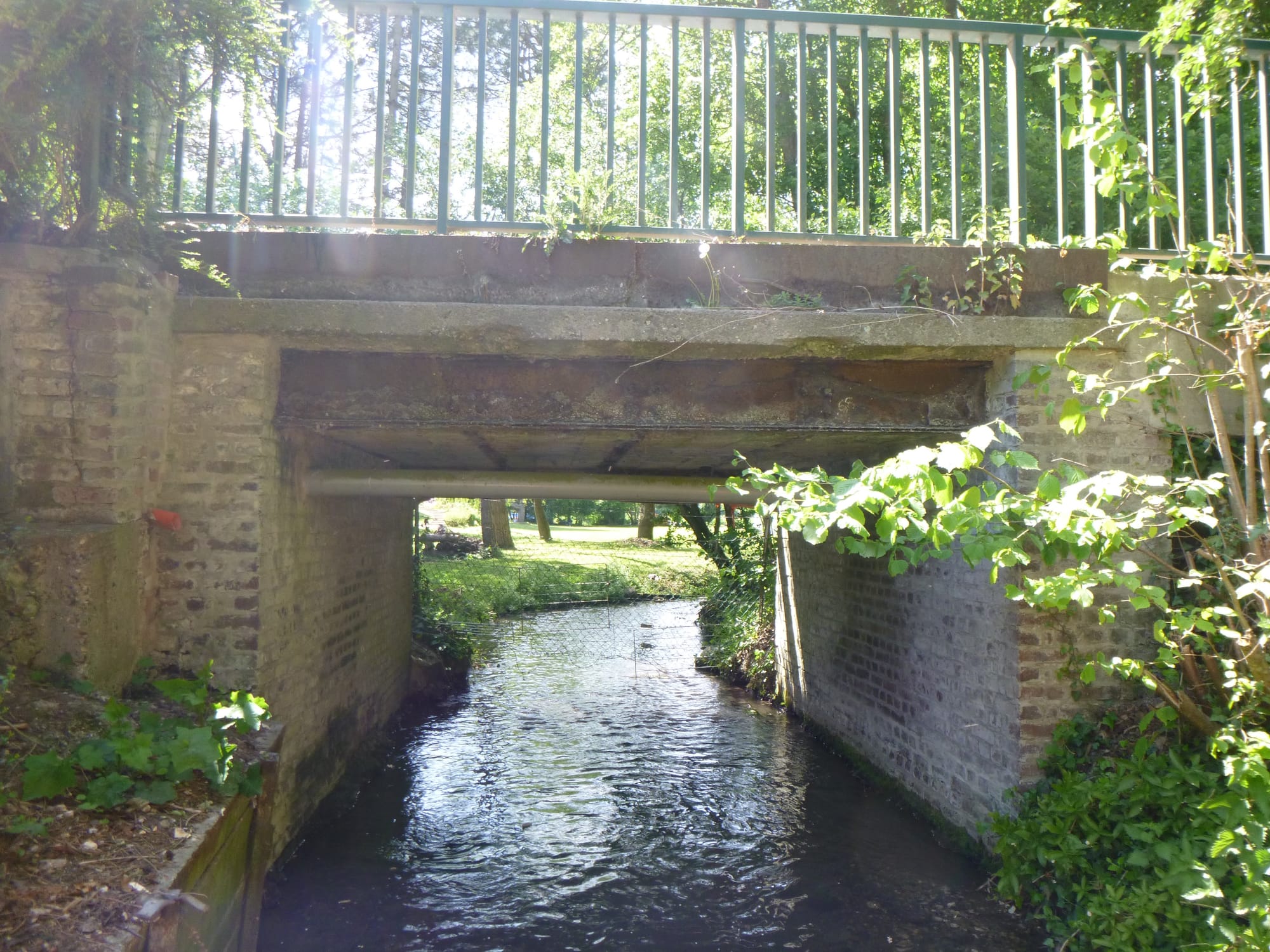 Diagnostic structurel du Pont chemin des Prairies - commune de Saint-Thibault-des-Vignes, France