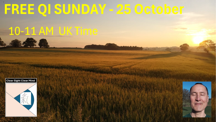 CSCM Free Qi Sunday - Oct 2026