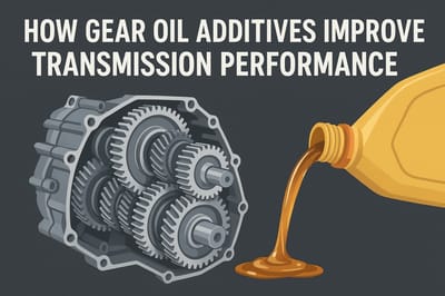 How Gear Oil Additives Improve Transmission Performance