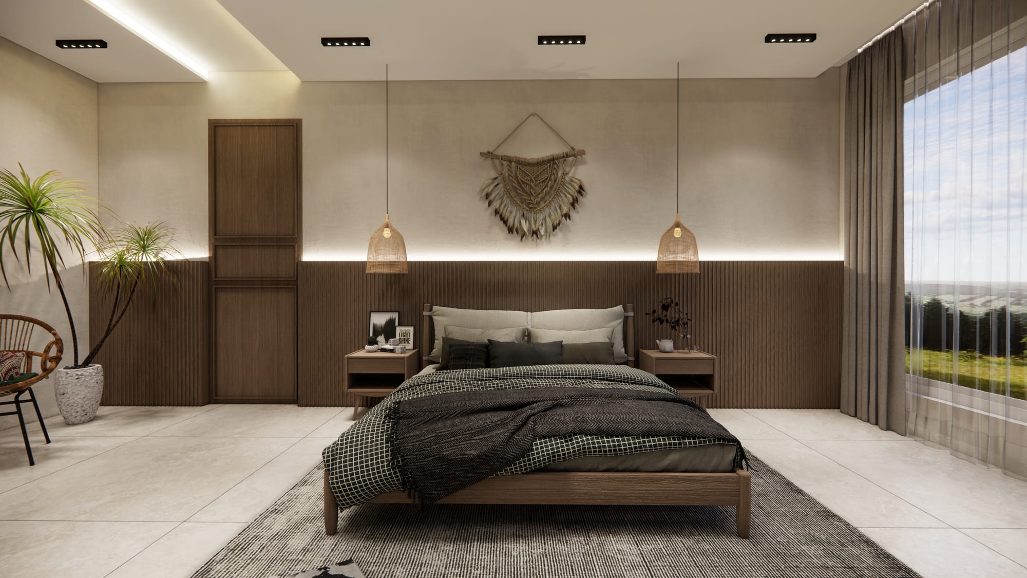 Inside a Modern Masterpiece | Modern Villa Interior Design Inspired by Earth