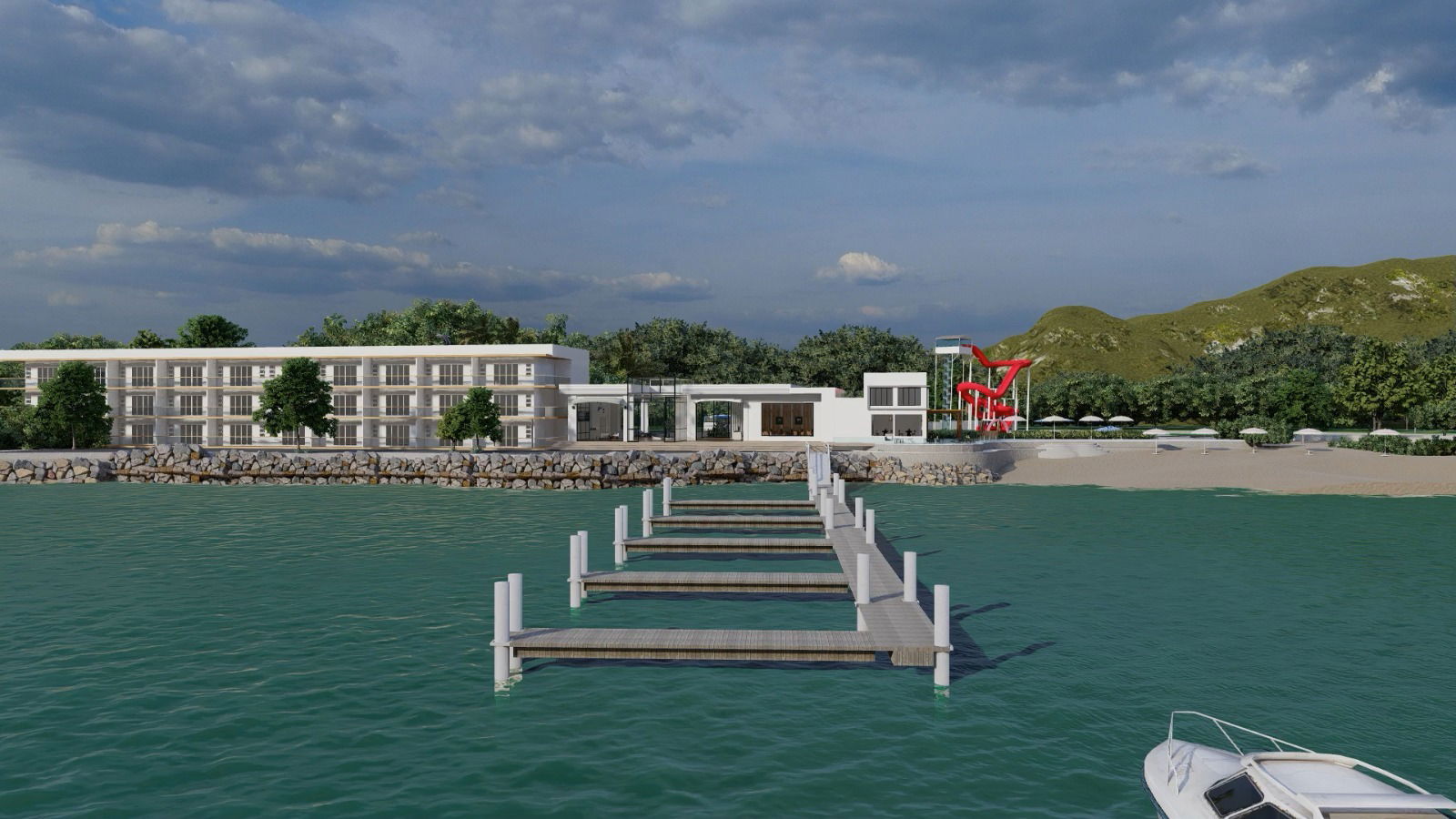 Seaside Living with a Twist | 3-Floor Beachside Home You Can Boat To!
