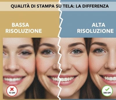 Quali sono i migliori formati immagine per la stampa su tela? La guida definitiva