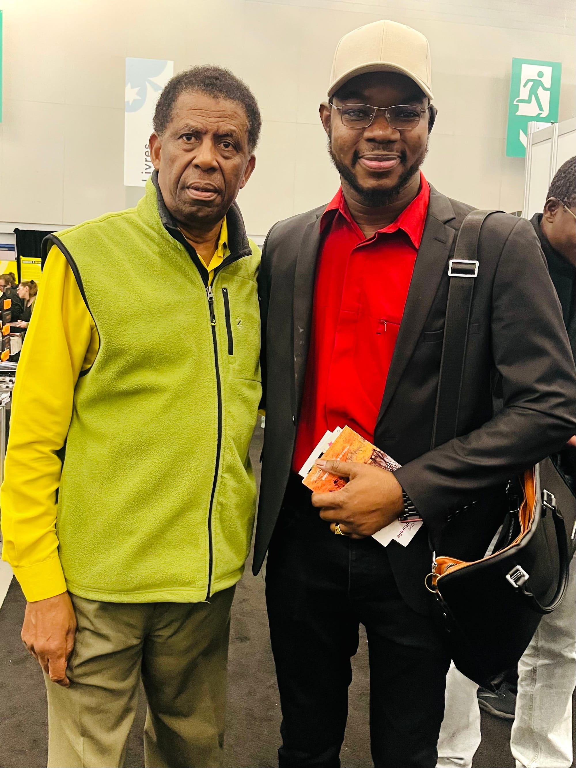 Aux côtés de l’immense Dany Laferrière