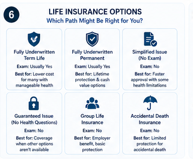Six life insurance policy types to consider after a health diagnosis