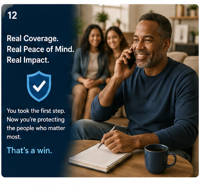 Father relieved after getting approved for life insurance despite a health history