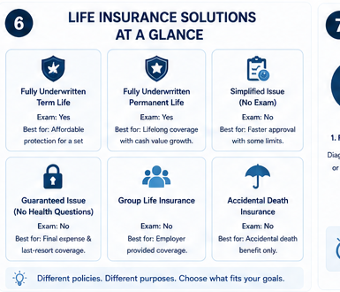 Life Insurance Solution At A Glance | Life Insured By Chris