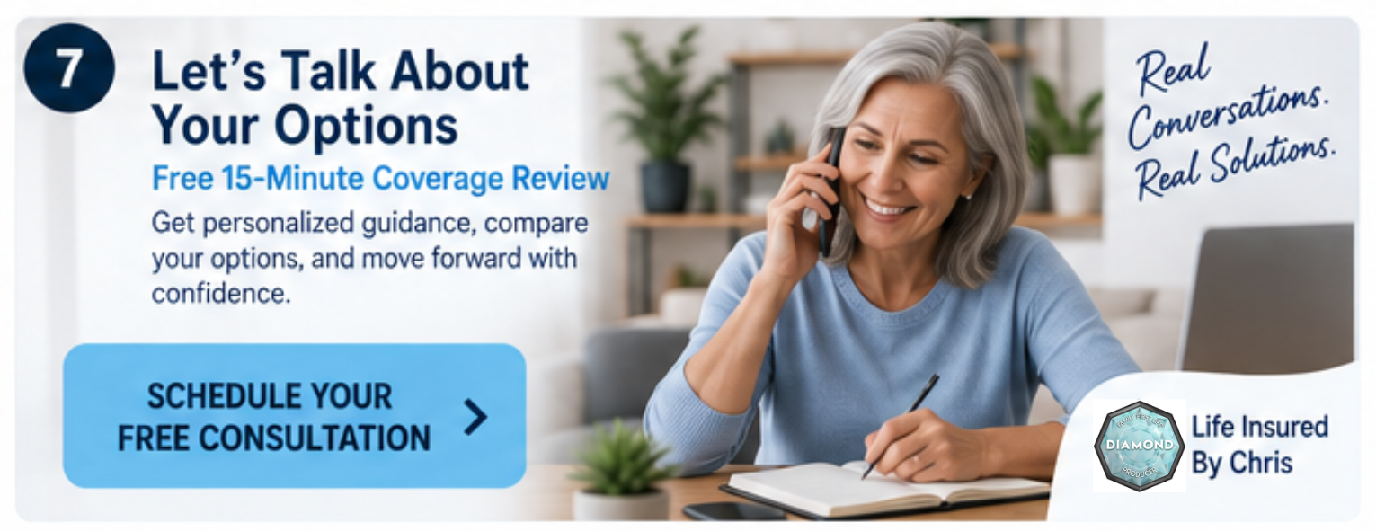 Scheduling a free life insurance coverage review for tobacco users