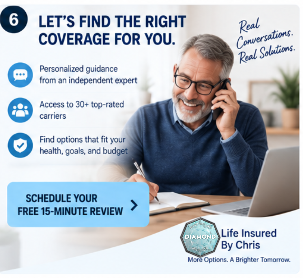 Scheduling a free life insurance coverage review for applicants with diabetes